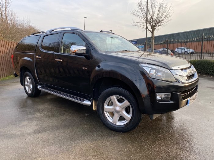 Isuzu D-max 2.5TD Utah Double Cab 4x4 Auto Pick Up Diesel Black