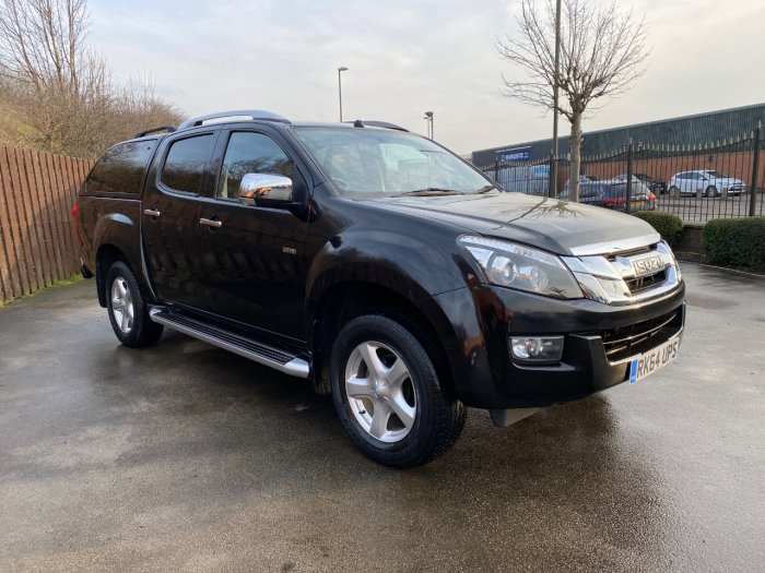 Isuzu D-max 2.5TD Utah Double Cab 4x4 Auto Pick Up Diesel Black