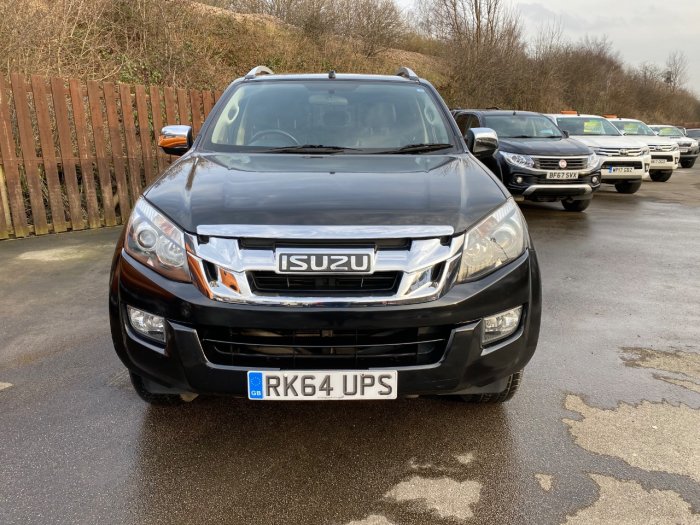 Isuzu D-max 2.5TD Utah Double Cab 4x4 Auto Pick Up Diesel Black