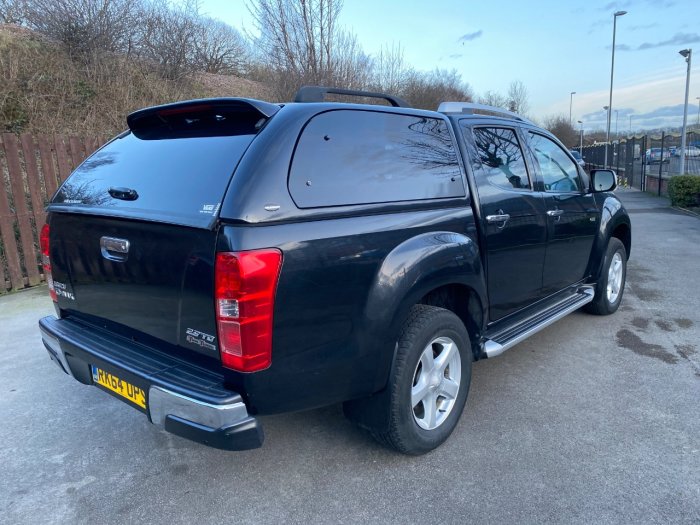 Isuzu D-max 2.5TD Utah Double Cab 4x4 Auto Pick Up Diesel Black