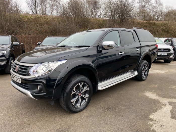 Fiat Fullback 2.4 180hp LX Double Cab Pick Up Auto Pick Up Diesel Black