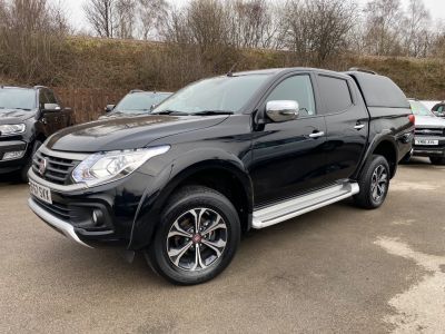 Fiat Fullback 2.4 180hp LX Double Cab Pick Up Auto Pick Up Diesel BlackFiat Fullback 2.4 180hp LX Double Cab Pick Up Auto Pick Up Diesel Black at Mark Duesbury Cars Chesterfield