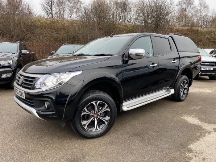 Fiat Fullback 2.4 180hp LX Double Cab Pick Up Auto Pick Up Diesel Black