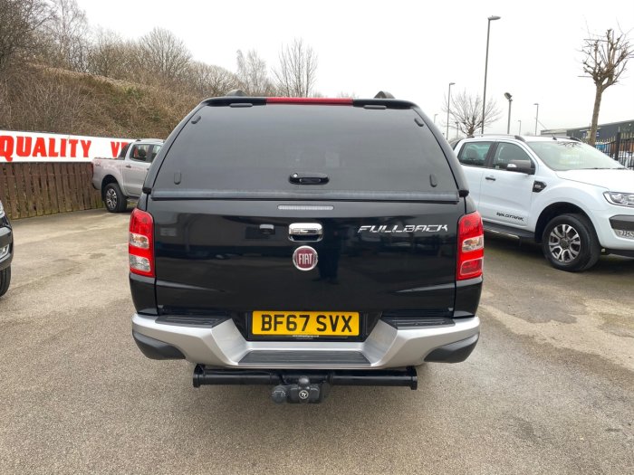 Fiat Fullback 2.4 180hp LX Double Cab Pick Up Auto Pick Up Diesel Black