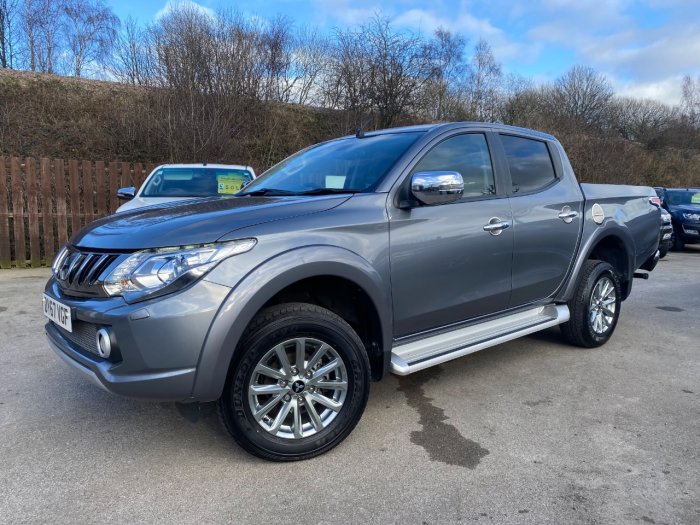 Mitsubishi L200 2.4 Double Cab DI-D 178 Barbarian 4WD Auto Pick Up Diesel Grey