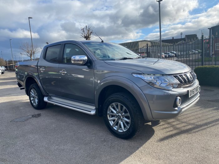 Mitsubishi L200 2.4 Double Cab DI-D 178 Barbarian 4WD Auto Pick Up Diesel Grey