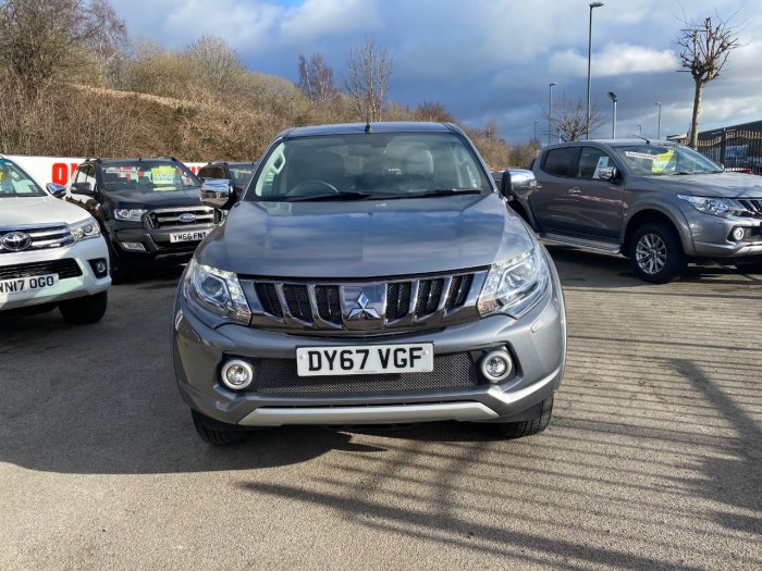 Mitsubishi L200 2.4 Double Cab DI-D 178 Barbarian 4WD Auto Pick Up Diesel Grey