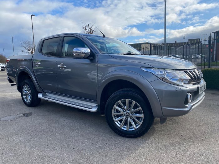 Mitsubishi L200 2.4 Double Cab DI-D 178 Barbarian 4WD Auto Pick Up Diesel Grey