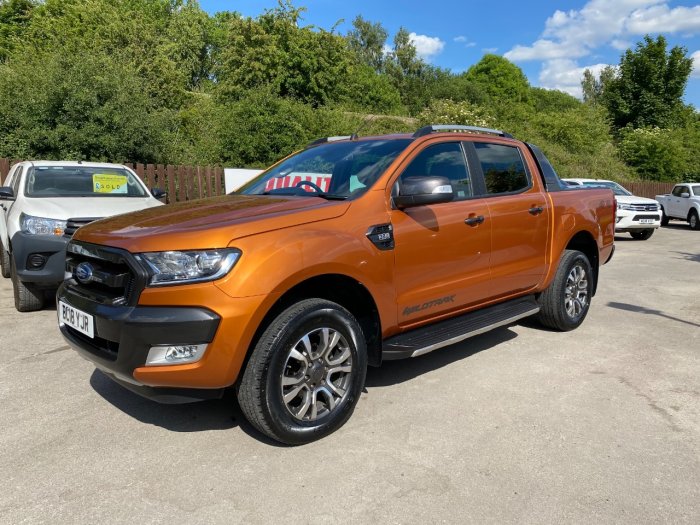 Ford Ranger Pick Up Double Cab Wildtrak 3.2 TDCi 200 Auto Pick Up Diesel Orange