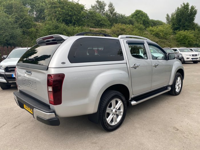 Isuzu D-max 1.9 Utah Double Cab 4x4 Auto Pick Up Diesel Silver
