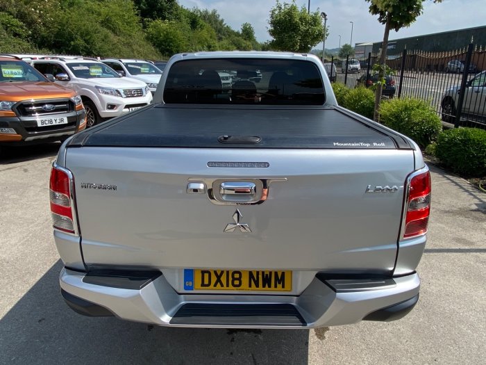 Mitsubishi L200 2.4 Double Cab DI-D 178 Barbarian 4WD Auto Pick Up Diesel Silver