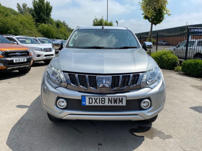 Mitsubishi L200 2.4 Double Cab DI-D 178 Barbarian 4WD Auto Pick Up Diesel Silver