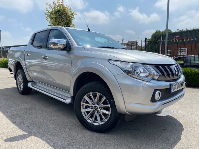 Mitsubishi L200 2.4 Double Cab DI-D 178 Barbarian 4WD Auto Pick Up Diesel Silver