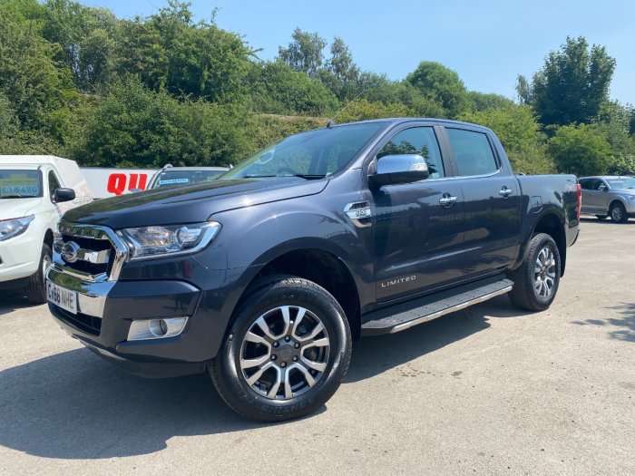 Ford Ranger Pick Up Double Cab Limited 2 2.2 TDCi Auto Pick Up Diesel Grey