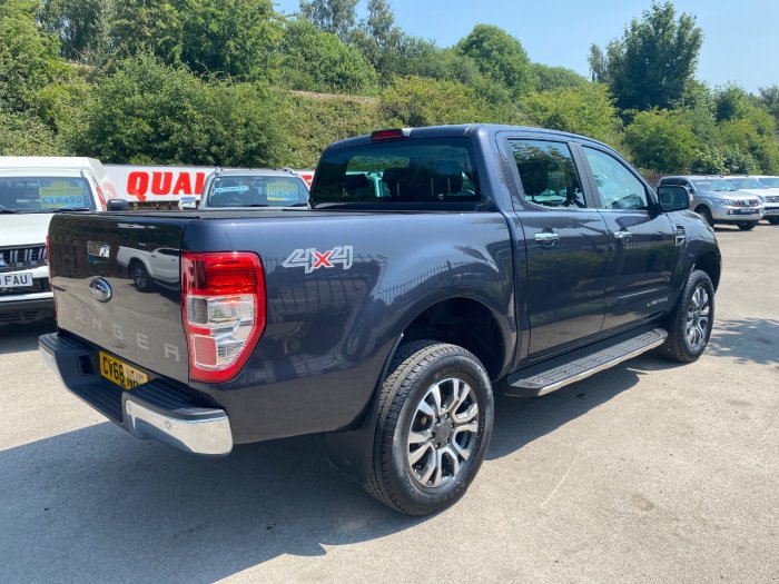 Ford Ranger Pick Up Double Cab Limited 2 2.2 TDCi Auto Pick Up Diesel Grey