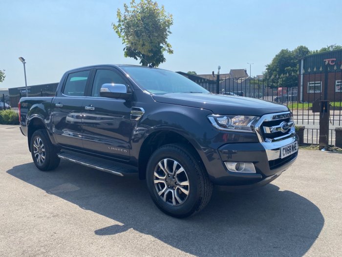 Ford Ranger Pick Up Double Cab Limited 2 2.2 TDCi Auto Pick Up Diesel Grey