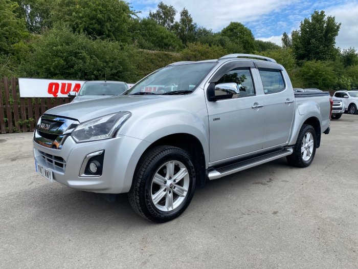 Isuzu D-max 1.9 Utah Double Cab 4x4 Auto Pick Up Diesel Silver
