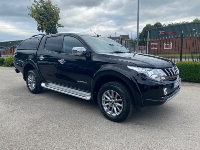 Mitsubishi L200 2.4 Double Cab DI-D 178 Barbarian 4WD Pick Up Diesel Black