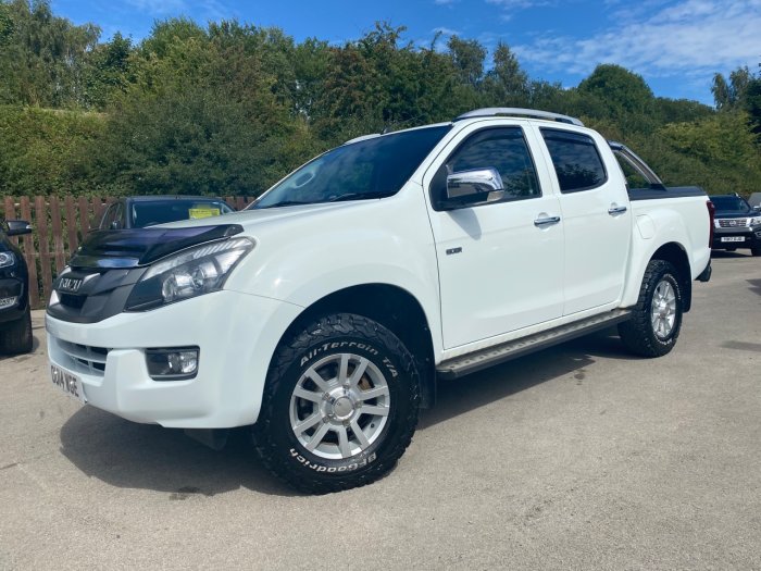 Isuzu D-max 2.5TD Eiger Double Cab 4x4 Pick Up Diesel White
