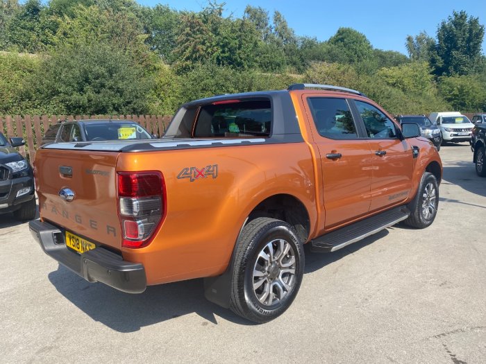 Ford Ranger Pick Up Double Cab Wildtrak 3.2 TDCi 200 Auto Pick Up Diesel Orange