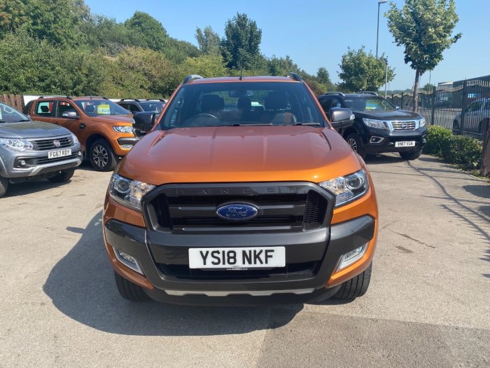 Ford Ranger Pick Up Double Cab Wildtrak 3.2 TDCi 200 Auto Pick Up Diesel Orange