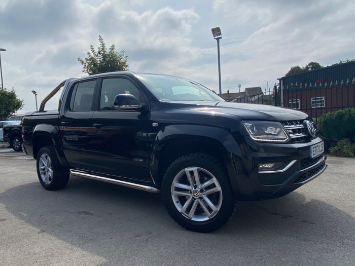 Volkswagen Amarok D/Cab Pick Up Highline 3.0 V6 TDI 224 BMT 4M Auto Pick Up Diesel Black