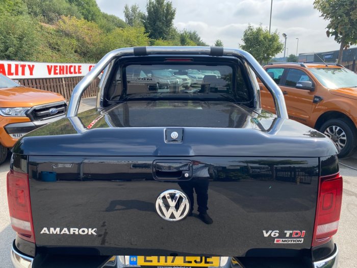 Volkswagen Amarok D/Cab Pick Up Highline 3.0 V6 TDI 224 BMT 4M Auto Pick Up Diesel Black