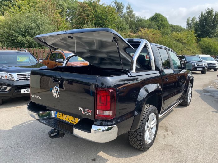 Volkswagen Amarok D/Cab Pick Up Highline 3.0 V6 TDI 224 BMT 4M Auto Pick Up Diesel Black