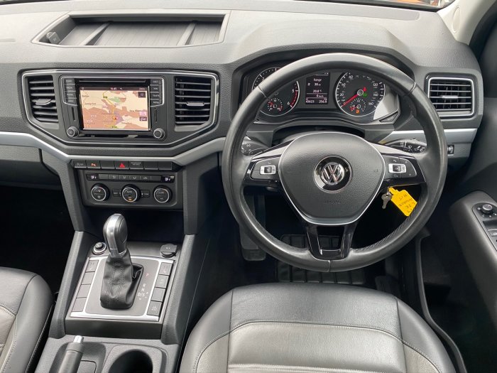 Volkswagen Amarok D/Cab Pick Up Highline 3.0 V6 TDI 224 BMT 4M Auto Pick Up Diesel Black