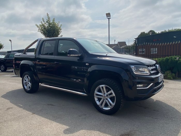 Volkswagen Amarok D/Cab Pick Up Highline 3.0 V6 TDI 224 BMT 4M Auto Pick Up Diesel Black