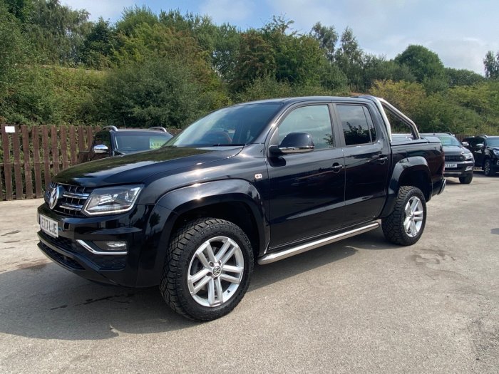 Volkswagen Amarok D/Cab Pick Up Highline 3.0 V6 TDI 224 BMT 4M Auto Pick Up Diesel Black