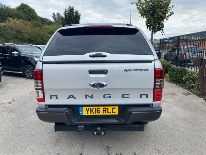 Ford Ranger Pick Up Double Cab Wildtrak 3.2 TDCi 200 Auto Pick Up Diesel Silver