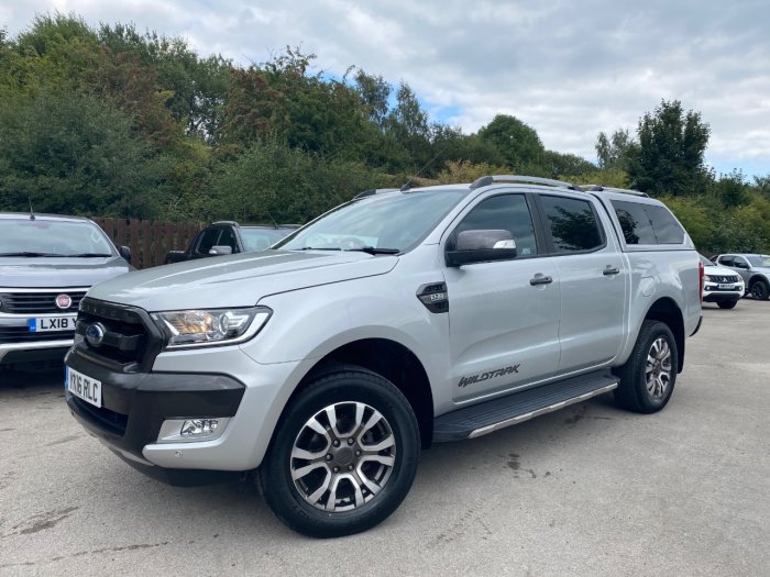 Ford Ranger Pick Up Double Cab Wildtrak 3.2 TDCi 200 Auto Pick Up Diesel Silver