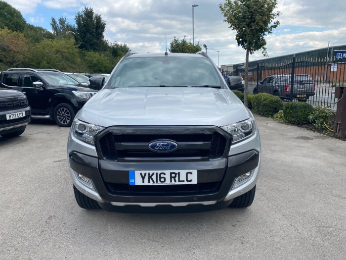 Ford Ranger Pick Up Double Cab Wildtrak 3.2 TDCi 200 Auto Pick Up Diesel Silver