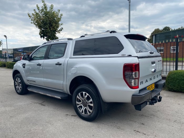 Ford Ranger Pick Up Double Cab Wildtrak 3.2 TDCi 200 Auto Pick Up Diesel Silver