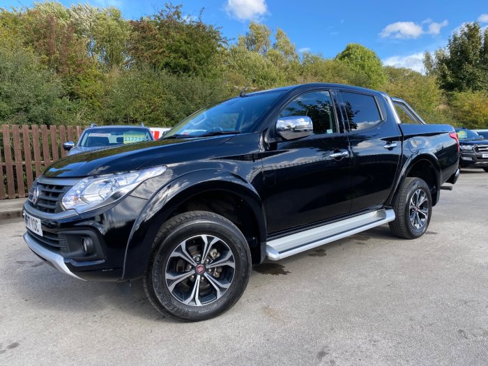 Fiat Fullback 2.4 180hp LX Double Cab Pick Up Auto Pick Up Diesel Black
