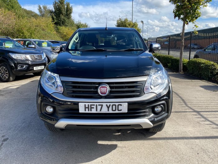Fiat Fullback 2.4 180hp LX Double Cab Pick Up Auto Pick Up Diesel Black