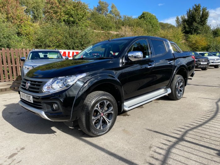 Fiat Fullback 2.4 180hp LX Double Cab Pick Up Auto Pick Up Diesel Black