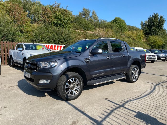 Ford Ranger Pick Up Double Cab Wildtrak 3.2 TDCi 200 Auto Pick Up Diesel Grey