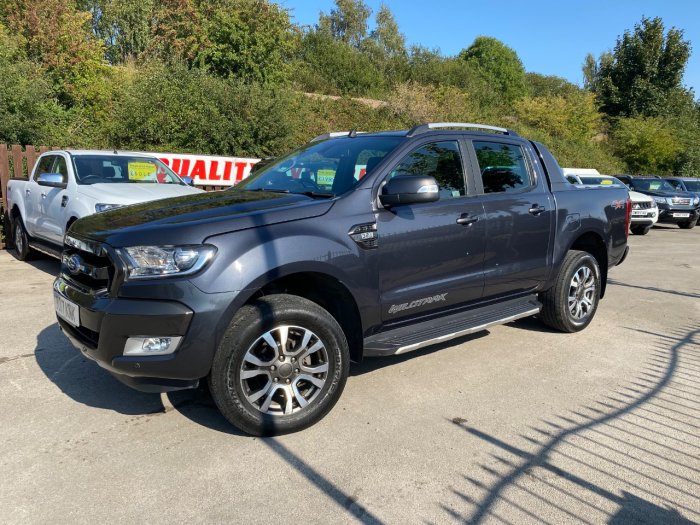 Ford Ranger Pick Up Double Cab Wildtrak 3.2 TDCi 200 Auto Pick Up Diesel Grey
