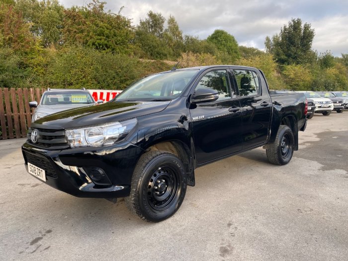 Toyota Hilux Active D/Cab Pick Up 2.4 D-4D Pick Up Diesel Black