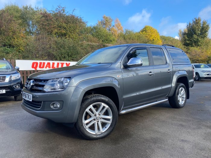 Volkswagen Amarok D/Cab Pick Up Highline 2.0 BiTDI 180 BMT 4MTN Auto Pick Up Diesel Grey