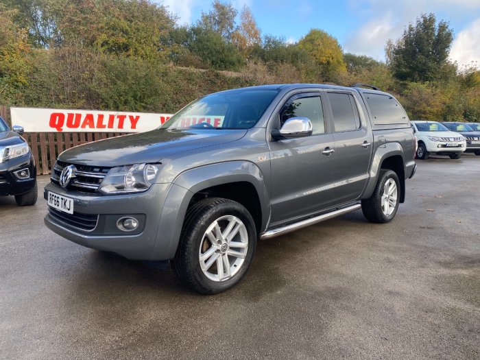 Volkswagen Amarok D/Cab Pick Up Highline 2.0 BiTDI 180 BMT 4MTN Auto Pick Up Diesel Grey