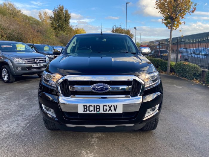 Ford Ranger Pick Up Double Cab Limited 2 2.2 TDCi Auto Pick Up Diesel Black