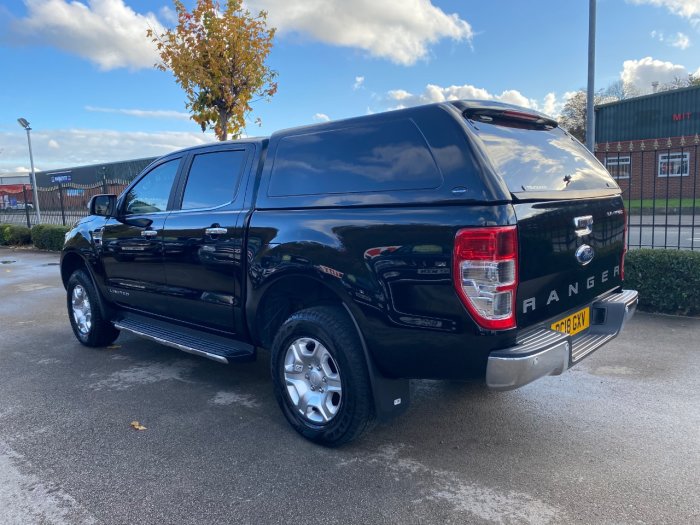 Ford Ranger Pick Up Double Cab Limited 2 2.2 TDCi Auto Pick Up Diesel Black