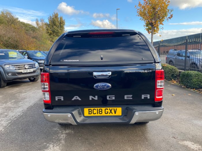 Ford Ranger Pick Up Double Cab Limited 2 2.2 TDCi Auto Pick Up Diesel Black