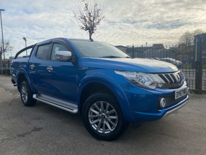 Mitsubishi L200 2.4 Double Cab DI-D 178 Barbarian 4WD Auto Pick Up Diesel Blue