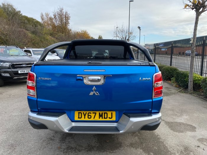 Mitsubishi L200 2.4 Double Cab DI-D 178 Barbarian 4WD Auto Pick Up Diesel Blue