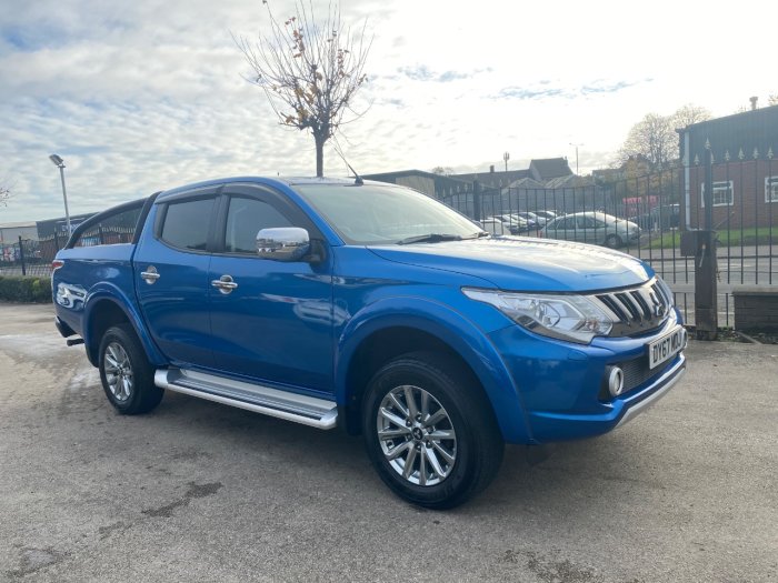 Mitsubishi L200 2.4 Double Cab DI-D 178 Barbarian 4WD Auto Pick Up Diesel Blue