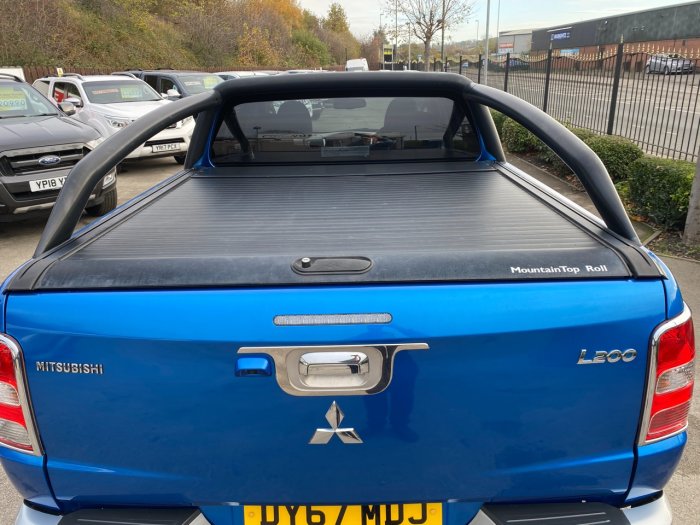 Mitsubishi L200 2.4 Double Cab DI-D 178 Barbarian 4WD Auto Pick Up Diesel Blue